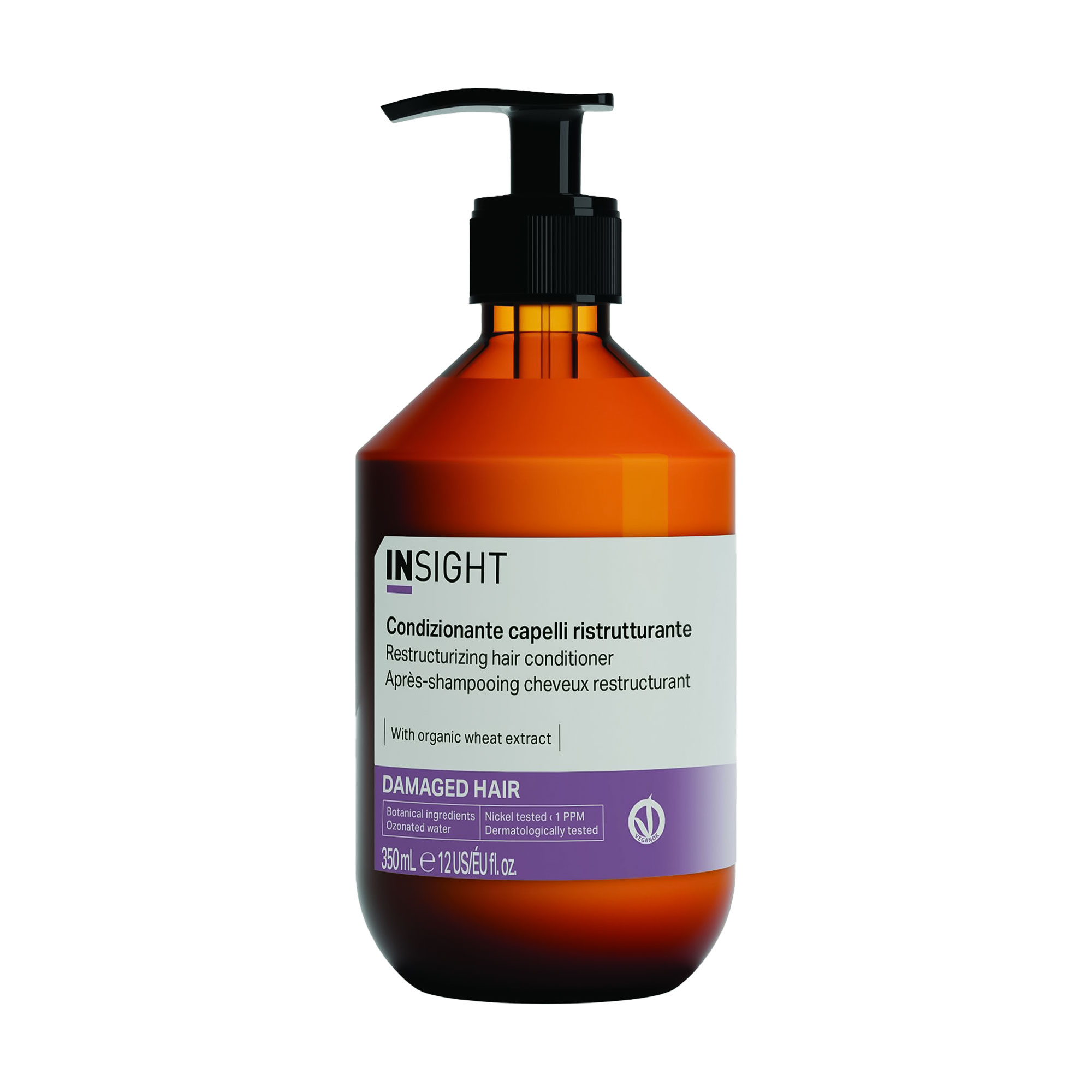 Відновлювальний кондиціонер Insight Damaged Hair Restructurizing Conditioner для пошкодженого волосся, 350 мл